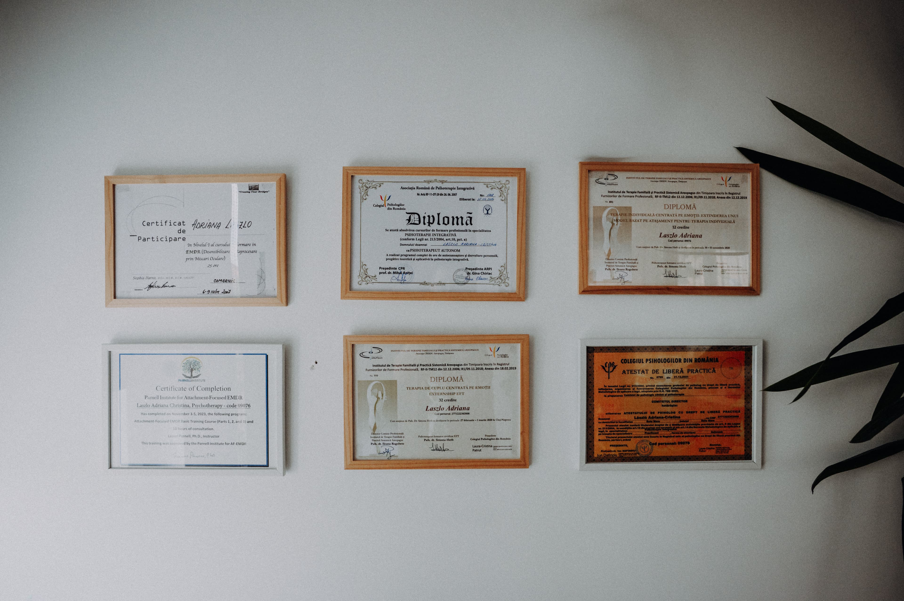 Cadru terapeutic calm pentru lucrul cu trauma și AF-EMDR